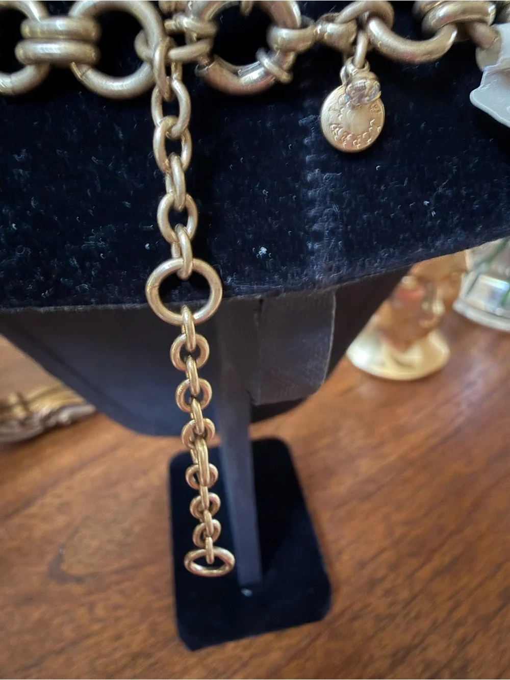 J. Crew Colorful Floral Cluster Necklace in Gold Tone - Multicolor Stones